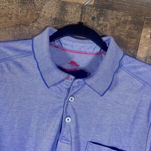 Tommy Bahama Polo Shirt Relaxed Fit Casual Short Sleeve Top‎ Medium